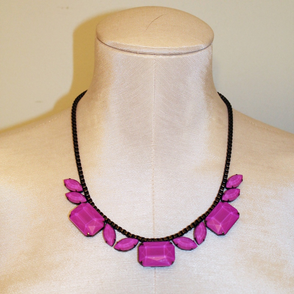 Purple Stone Necklace
